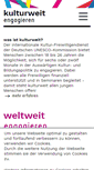 Mobile Screenshot of kulturweit.de